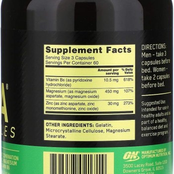 Optimum Nutrition ZMA 180 tab Optimum Nutrition ZMA 180 tab